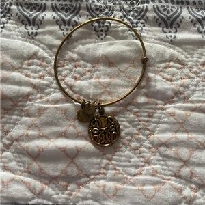 Alex and Ani Path of Life gold bangle